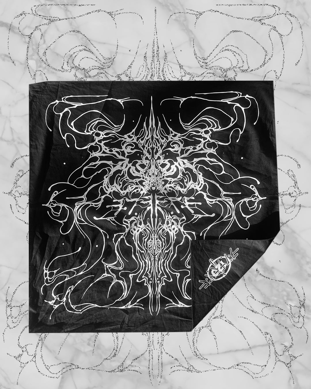 Monogram Bandana
